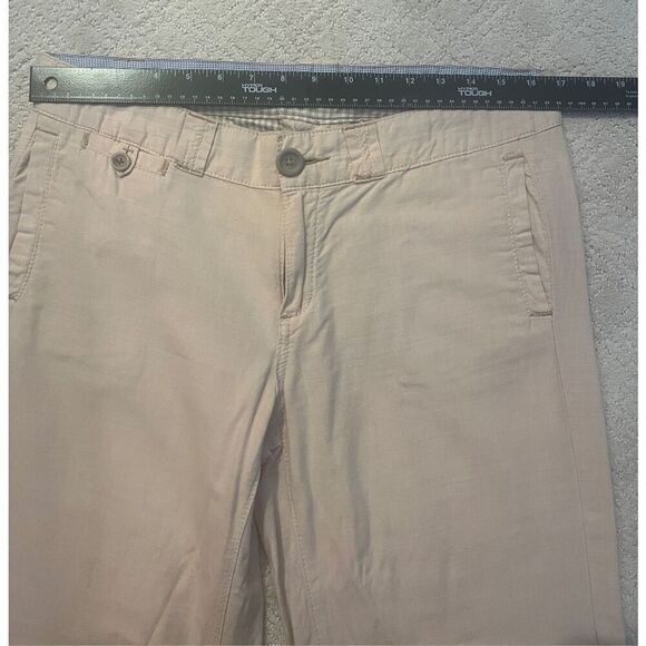 Anthropologie Pilcro Linen Pants in Peach - Picture 4 of 7
